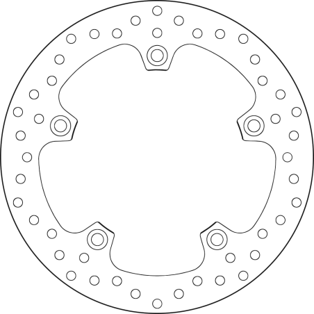 BREMBO BRAKE DISK 68B407G0 68B407G0