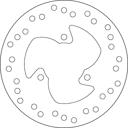 BREMBO BRAKE DISK 68B407G1 68B407G1