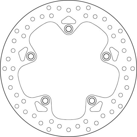 BREMBO BRAKE DISK 68B407G9 68B407G9