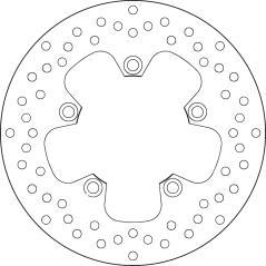 BREMBO BRAKE DISK 68B407H3 68B407H3