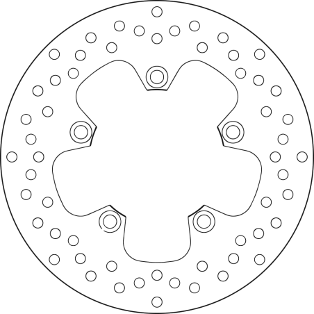 BREMBO BRAKE DISK 68B407H3 68B407H3