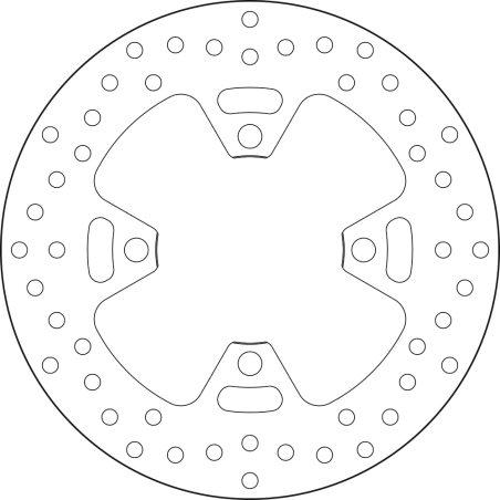 BREMBO BRAKE DISK 68B407H6 68B407H6