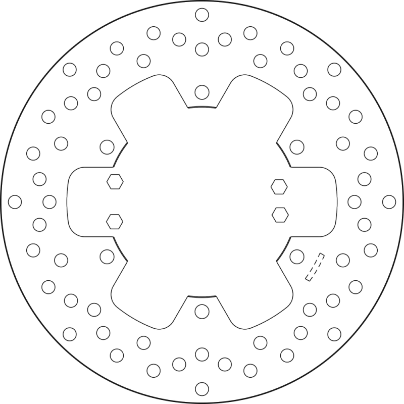 BREMBO BRAKE DISK 68B407H8 68B407H8