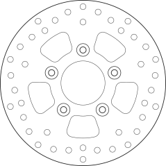 BREMBO BRAKE DISK 68B407J4 68B407J4