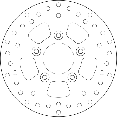 BREMBO BRAKE DISK 68B407J4 68B407J4