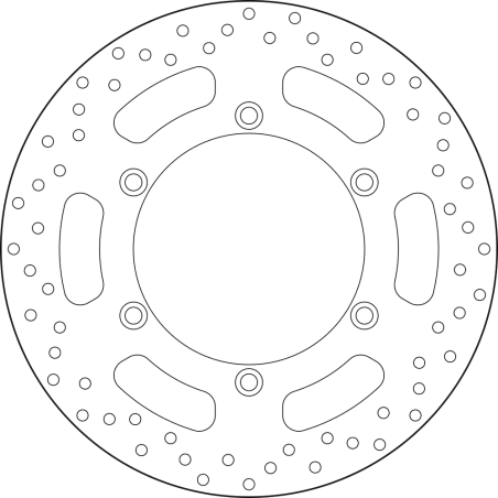 BREMBO BRAKE DISK 68B407K2 68B407K2