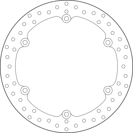 BREMBO BRAKE DISK 68B407K3 68B407K3