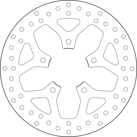 BREMBO BRAKE DISK 68B407K7 68B407K7