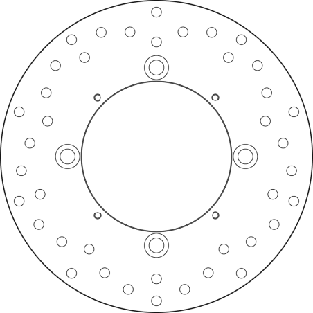 BREMBO BRAKE DISK 68B407M0 68B407M0