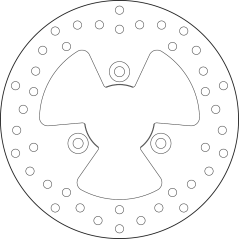 BREMBO BRAKE DISK 68B407M2 68B407M2