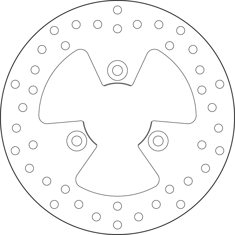 BREMBO BRAKE DISK 68B407M2 68B407M2