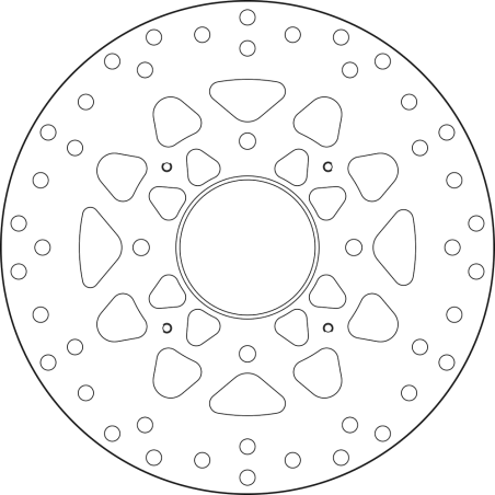 BREMBO BRAKE DISK 68B407M6 68B407M6