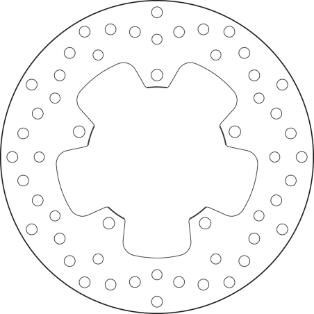 BREMBO BRAKE DISK 68B407M8 68B407M8