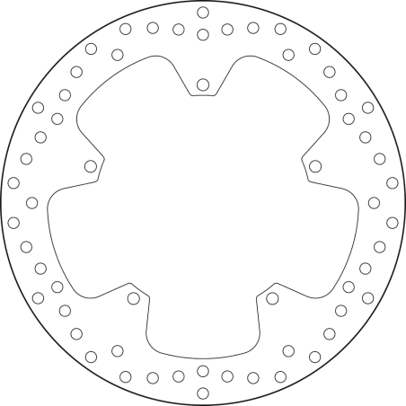 BREMBO BRAKE DISK 68B407M9 68B407M9