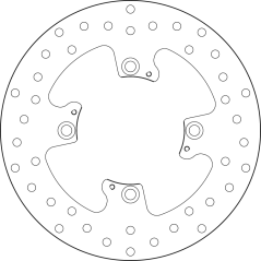 BREMBO BRAKE DISK 68B407N6 68B407N6