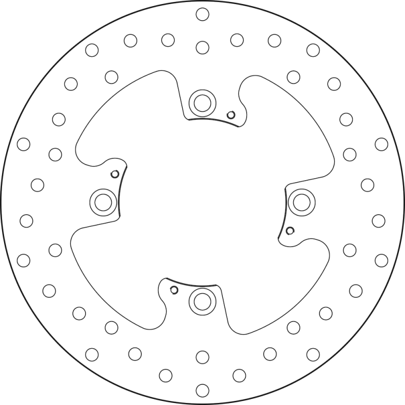 BREMBO BRAKE DISK 68B407N6 68B407N6