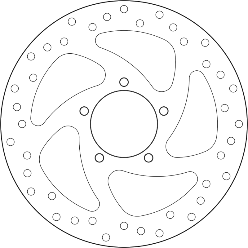 BREMBO BRAKE DISK 68B407P6 68B407P6