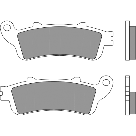 BREMBO SINTERED BRAKE PADS 07HO52SP 07HO52SP