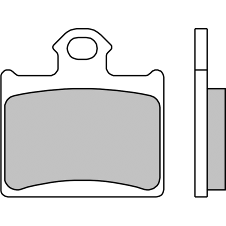 BREMBO Sintered brake pads for racing professionals 07GR16SX 07GR16SX