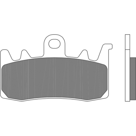 BREMBO SINTERED BRAKE PADS 07BB38SA 07BB38SA