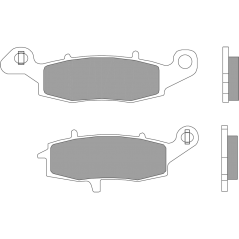 BREMBO SINTERED BRAKE PADS 07KA15SP 07KA15SP