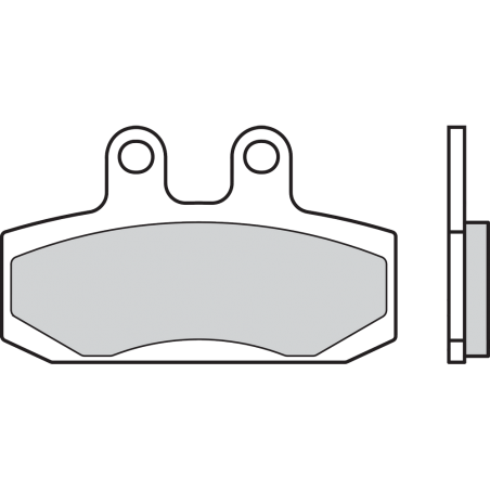 BREMBO Organic brake pads 07007 07007
