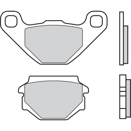 BREMBO Organic brake pads 07015 07015