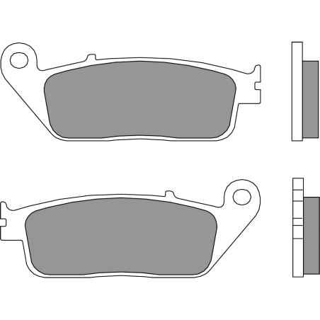 BREMBO Organic brake pads 07096 07096
