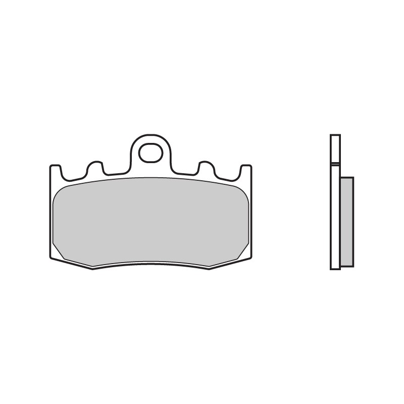 BREMBO SINTERED BRAKE PADS RACING 07BB26SR 40000188