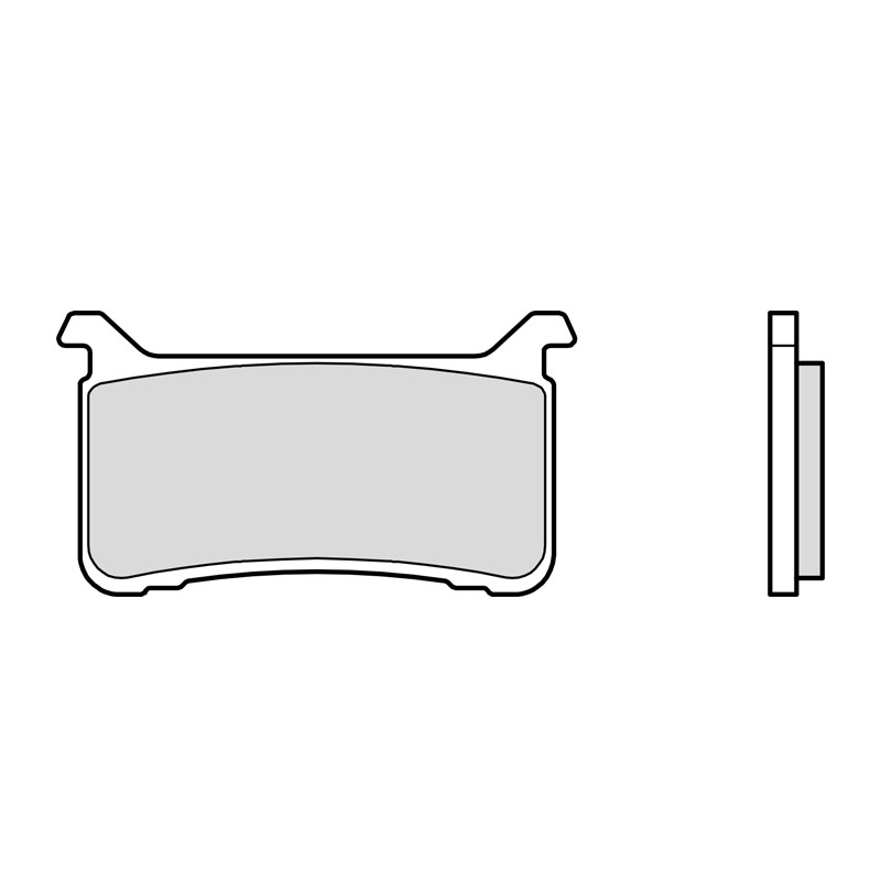 BREMBO SINTERED BRAKE PADS RACING 07HO63SR 40000189