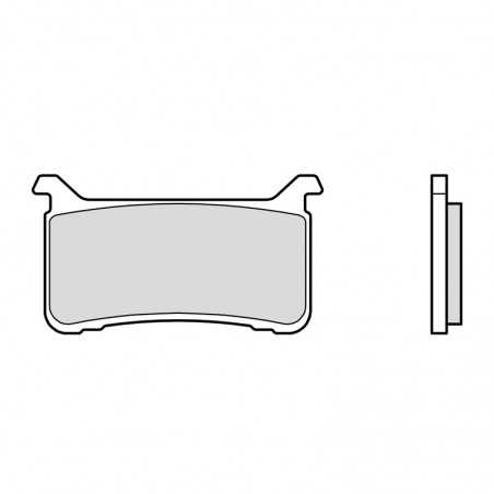 BREMBO Pastillas de freno sinterizadas RACING 07HO63SR 40000189