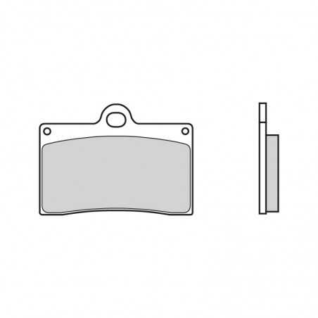 BREMBO SINTERED BRAKE PADS RACING 07BB15SR 40000191