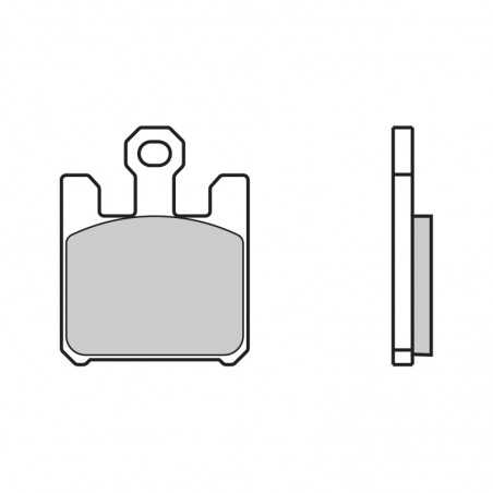 BREMBO SINTERED BRAKE PADS RACING 07SU26SR 40000192