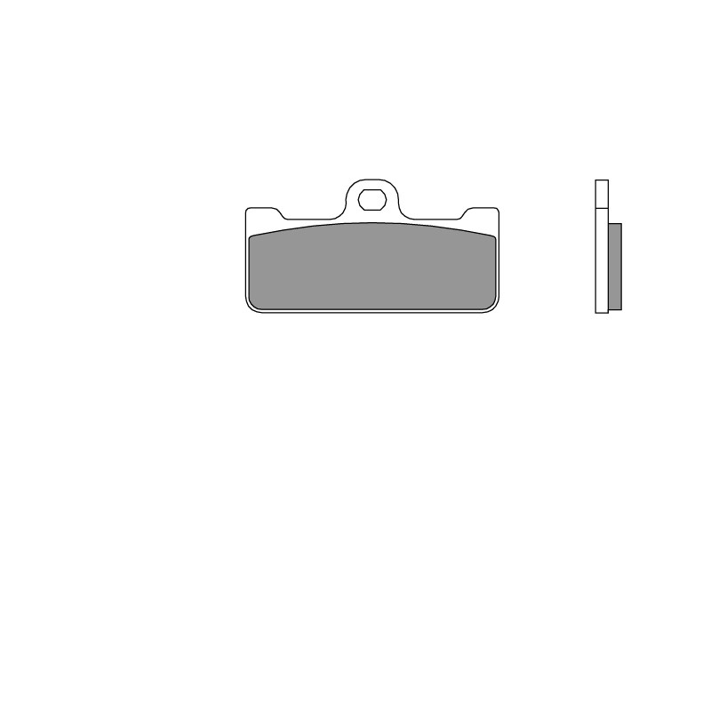 BREMBO SINTERED BRAKE PADS RACING 07BB10SR 40000193