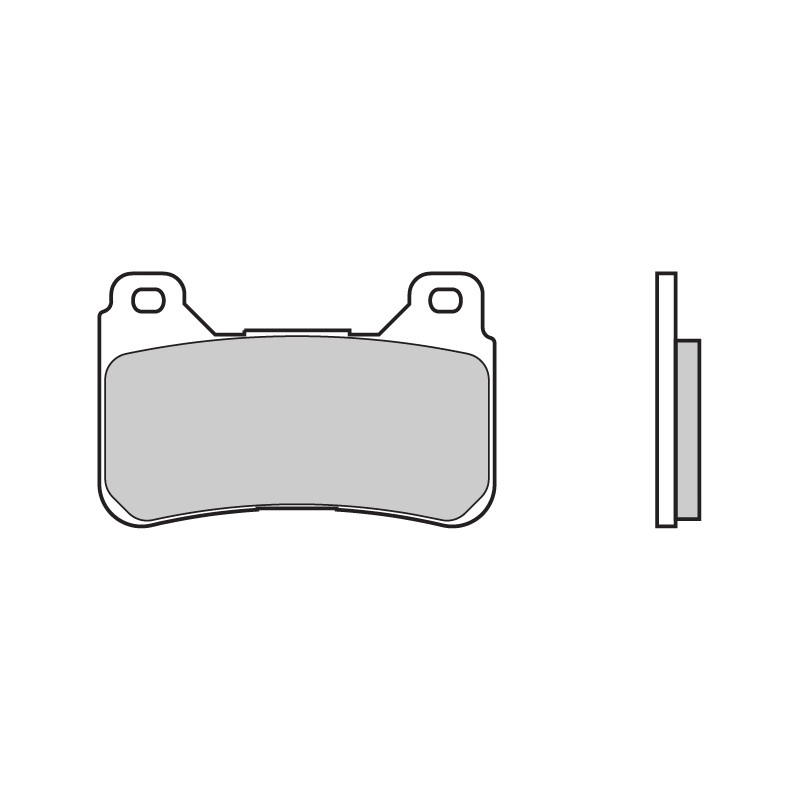 BREMBO SINTERED BRAKE PADS RACING 07HO50SR 40000197