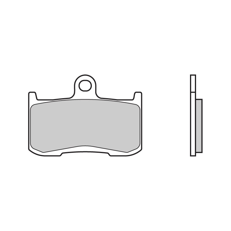 BREMBO SINTERED BRAKE PADS RACING 07KA23SR 40000199