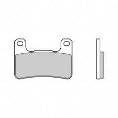 BREMBO SINTERED BRAKE PADS RACING 07SU27SR 40000201