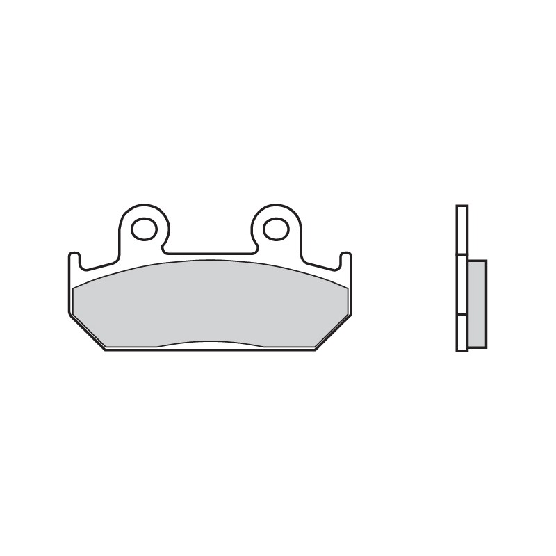 BREMBO SINTERED BRAKE PADS RACING 07HO21SR 40000205