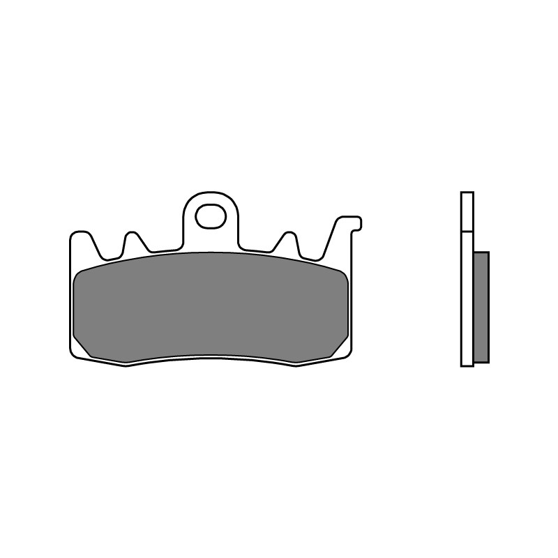 BREMBO SINTERED BRAKE PADS RACING 07BB38SR 40000209
