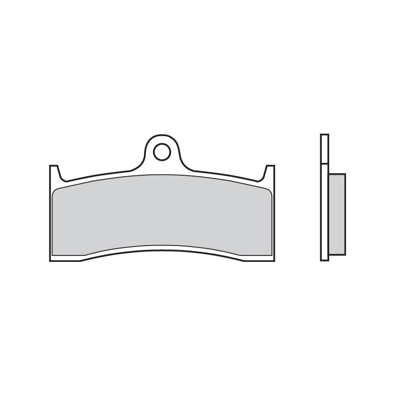 BREMBO SINTERED BRAKE PADS RACING 07KA20SR 40000211