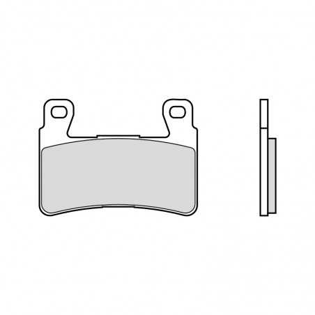 BREMBO SINTERED BRAKE PADS RACING 07HO45SR 40000212