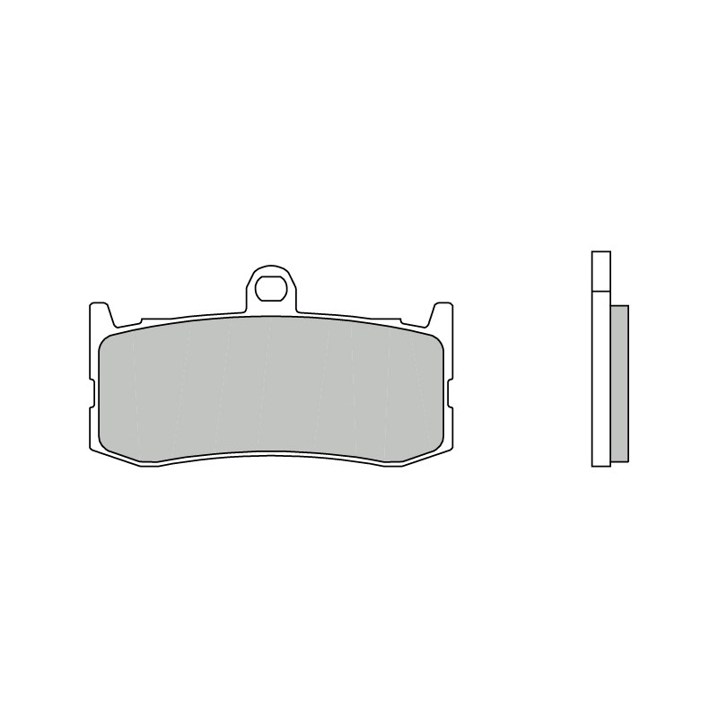 BREMBO SINTERED BRAKE PADS RACING 07GR06SR 40000213