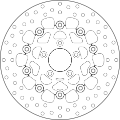 BREMBO Disco de freno flotante 78B40891