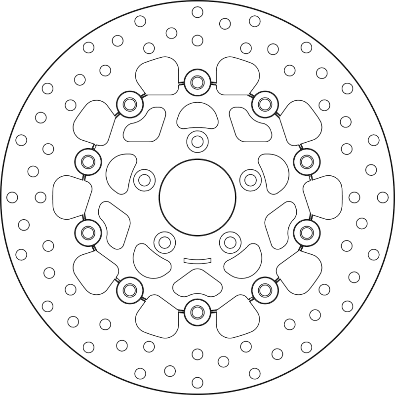 BREMBO Disco de freno flotante 78B40891