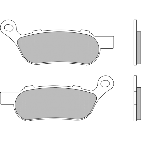 BREMBO SINTERED BRAKE PADS 07HD07SP 07HD07SP