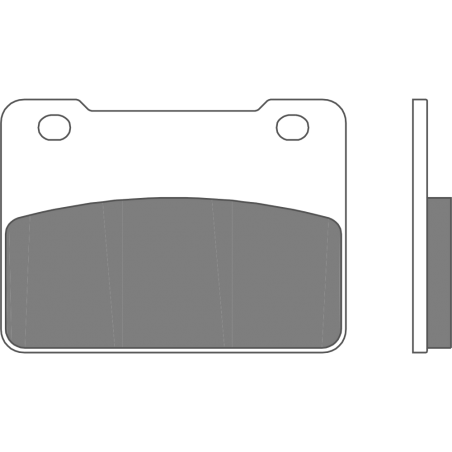BREMBO SINTERED BRAKE PADS 07101XS 07101XS