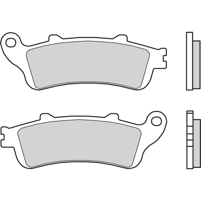 BREMBO Pastillas de freno 07034