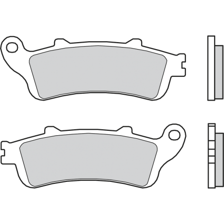 BREMBO Pastillas de freno 07034
