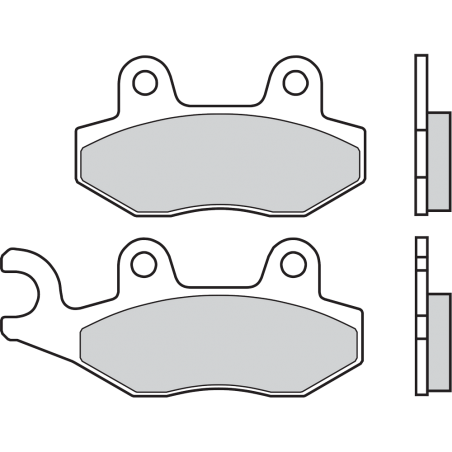 BREMBO PAD, BRAKE BREMBO 07035
