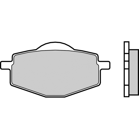 BREMBO Pastillas de freno Carbon Cerámica para Scooters 07039